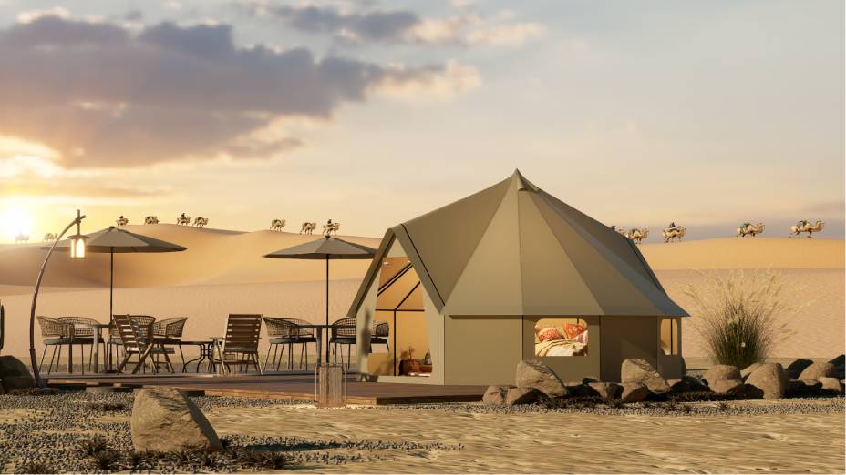 自贡露营酒店帐篷厂家